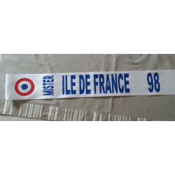 Echarpe en satin - Texte Flex (Résistant au lavage)