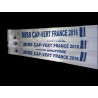 Echarpe en satin - Texte Flex (Résistant au lavage)