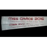 Echarpe de miss personnalisée - Envoi sous 24h