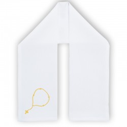 Etole écharpe de baptème personnalisée. 19,90€ tout compris