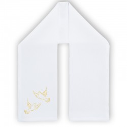 Etole écharpe de baptème personnalisée. 19,90€ tout compris