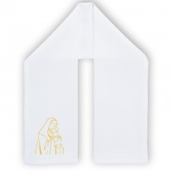 Etole écharpe de baptème personnalisée. 19,90€ tout compris