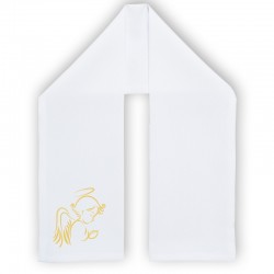 Etole écharpe de baptème personnalisée. 19,90€ tout compris