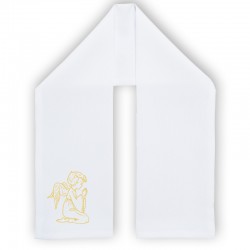 Etole écharpe de baptème personnalisée. 19,90€ tout compris