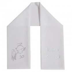 Etole écharpe de baptème personnalisée. 19,90€ tout compris