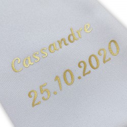 Etole écharpe de baptème personnalisée. 19,90€ tout compris