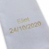 Etole écharpe de baptème personnalisée. 19,90€ tout compris